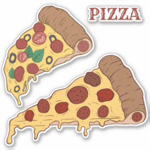 PIZZA STICKER