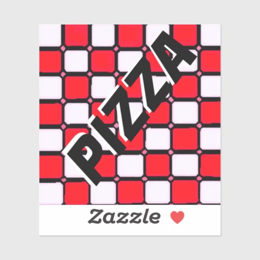 PIZZA-STICKER STICKER (Vel)