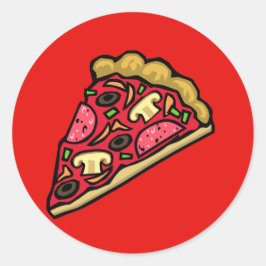 Pizza stickers