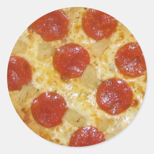 Pizza stickers - aanpassen (Voorkant)