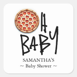 Pizza Stickers Oh Baby