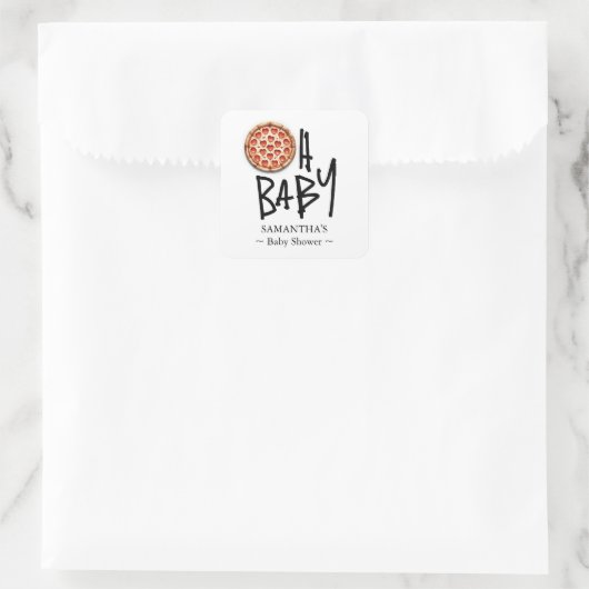 Pizza Stickers Oh Baby (Tas)