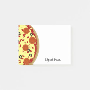 Pizza Sticky Notes