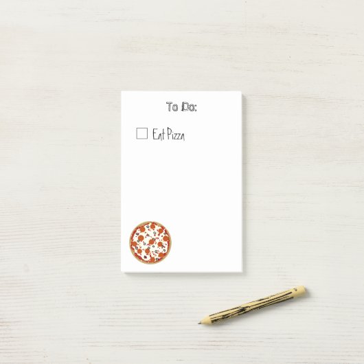Pizza Sticky Notes (Op bureau)