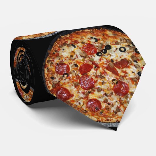 Pizza Stropdas (Opgerold)