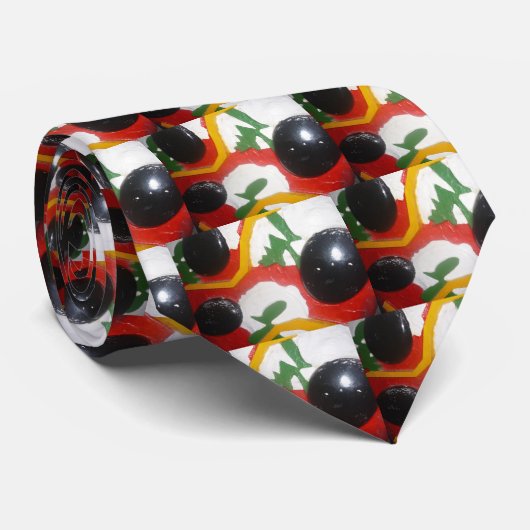 pizza stropdas (Opgerold)