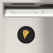 Pizza Stück Salami Magneet (Insitu (Vaatwasser))