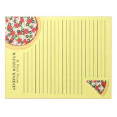 Pizza Supreme Combo Cute Kinder Briefpapier Notiti Notitieblok (Voorkant)