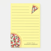 Pizza Supreme Combo Cute Kinder Food Post-it® Notes (Voorkant)