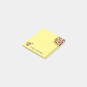 Pizza Supreme Combo Cute Kinder Food Post-it® Notes (Schuin)