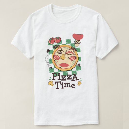Pizza T-Shirt (Design voorkant)