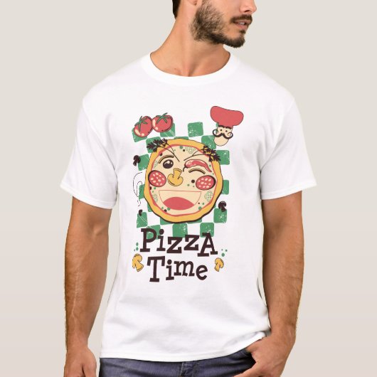 Pizza T-Shirt (Voorkant)