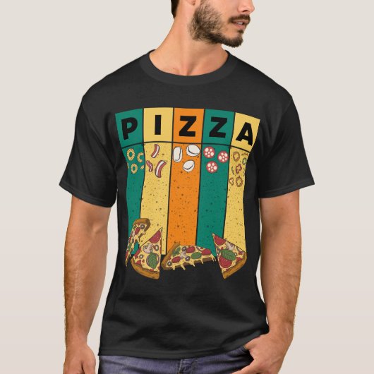  pizza t-shirt (Voorkant)