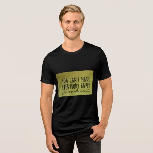 Pizza T-Shirt (Voorkant volledig)