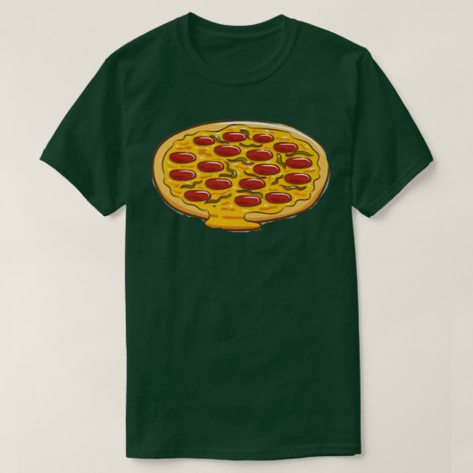 Pizza T-shirt (Design voorkant)