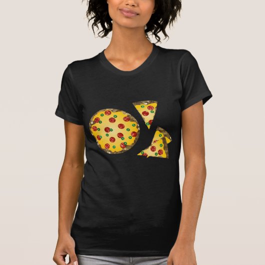pizza t-shirt (Voorkant)