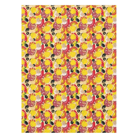 Pizza Tafelkleed (Voorkant)