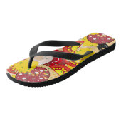 Pizza Teenslippers (Schuin)