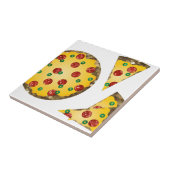 pizza tegeltje (Zijkant)