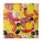 Pizza Tegeltje (Voorkant)