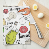 Pizza  theedoek (Quarter Fold)