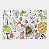 Pizza  theedoek (Horizontaal)