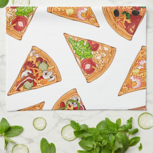 Pizza  theedoek (Gevouwen)