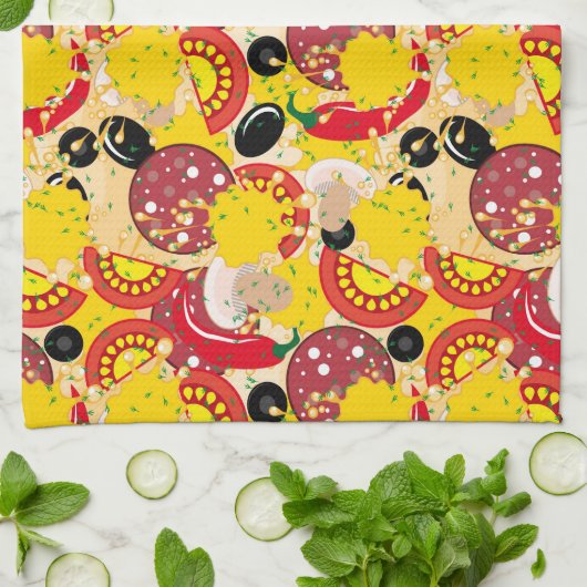 Pizza Theedoek (Gevouwen)