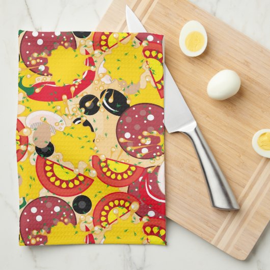 Pizza Theedoek (Quarter Fold)