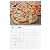 Pizza Thema 2025 Muur Kalender Gift (Feb 2027)