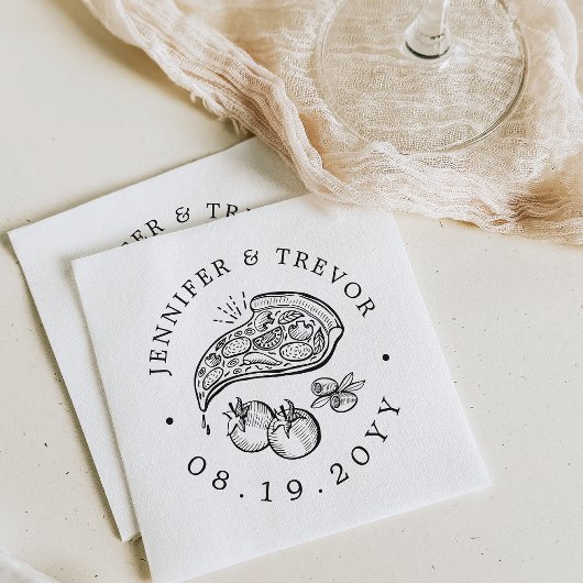 Pizza-thema Gourmet | Servetten