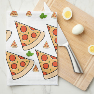 Pizza thema theedoek