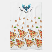 Pizza thema theedoek (Verticaal)