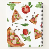 Pizza Theme Recipe Book Notitieboek (Achterkant)
