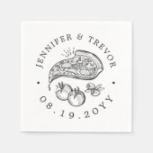 Pizza ThMED Gourmet | Luiers Servet (Voorkant)