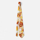 Pizza tijd Bier tijd Stropdas (Achterkant)