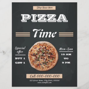 Pizza Tijd Flyer