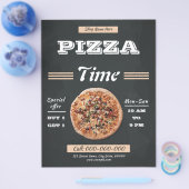 Pizza Tijd Flyer (Enkel)