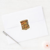 Pizza Tijd Grappige Sticker – Eet Pizza & Vernieti (Envelop)