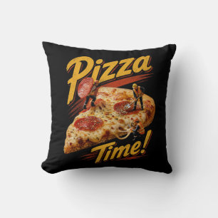 Pizza Tijd! Kussen