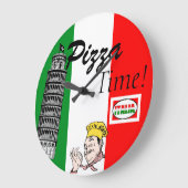 Pizza Time-Italiaanse vlag Grote Klok (Hoek)