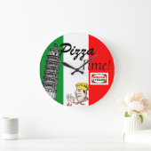 Pizza Time-Italiaanse vlag Grote Klok (Huis)