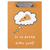 Pizza Time Klembord (Voorkant)