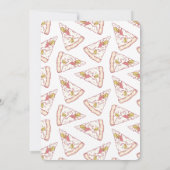 Pizza Time Party | Kaart (Achterkant)