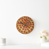 Pizza Time Pizza Clock Ronde Klok (Huis)