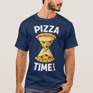 Pizza Time Pizza Hourglass zijn Pizza Time1178 T-shirt