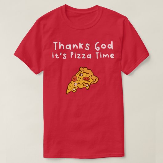 Pizza Time T-Shirt (Design voorkant)