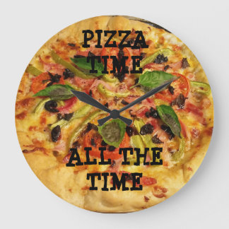 Pizza Time Wall klok