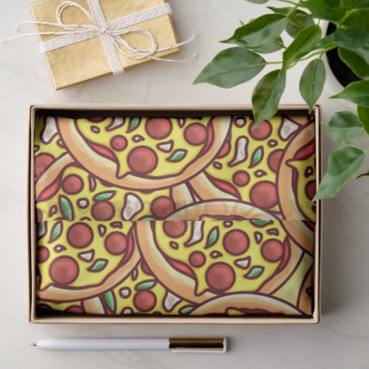 Pizza Tissuepapier (Geschenk)