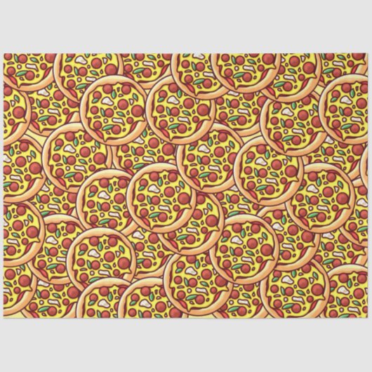 Pizza Tissuepapier (Voorkant)